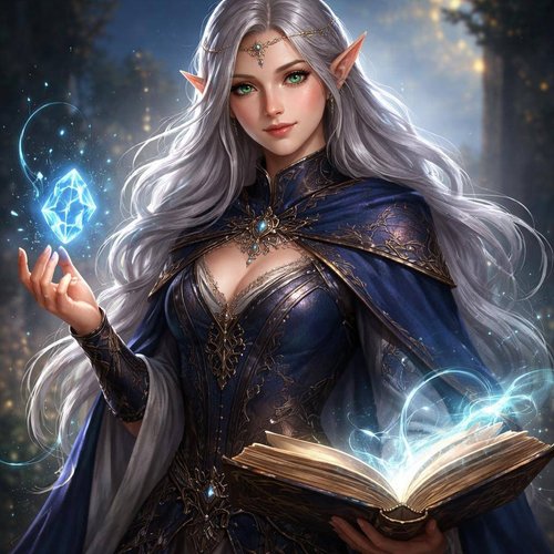 Portrait in fantasy style